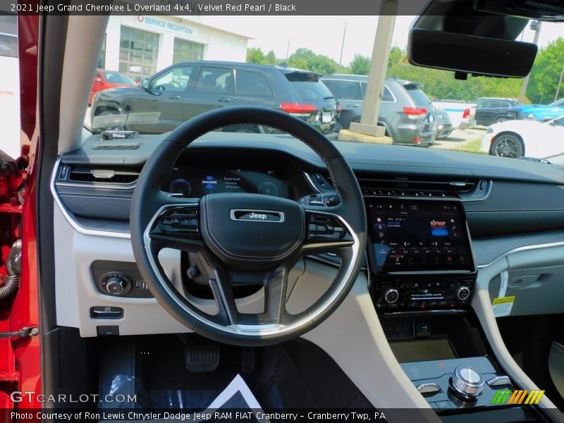 Dashboard of 2021 Grand Cherokee L Overland 4x4