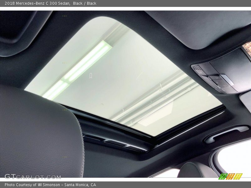 Black / Black 2018 Mercedes-Benz C 300 Sedan