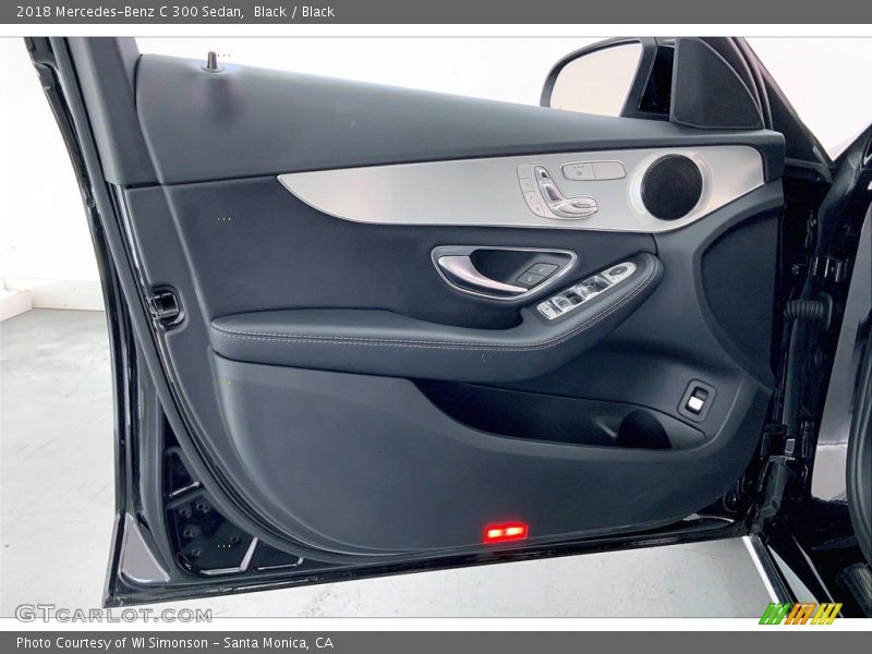 Black / Black 2018 Mercedes-Benz C 300 Sedan