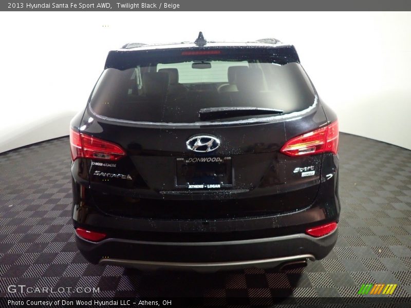 Twilight Black / Beige 2013 Hyundai Santa Fe Sport AWD