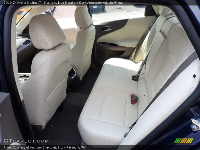 Northsky Blue Metallic / Dark Atmosphere/Light Wheat 2019 Chevrolet Malibu LT