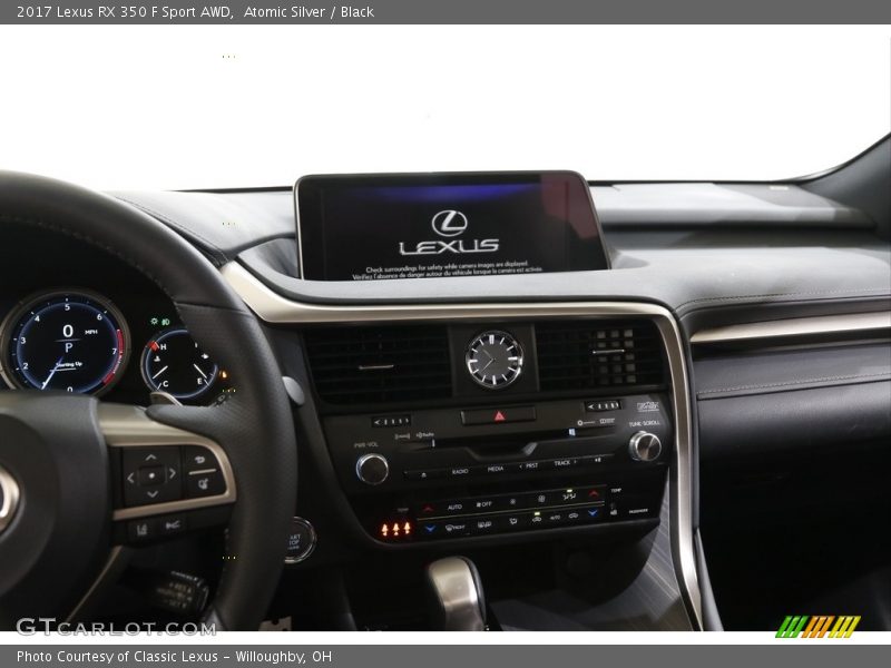 Atomic Silver / Black 2017 Lexus RX 350 F Sport AWD