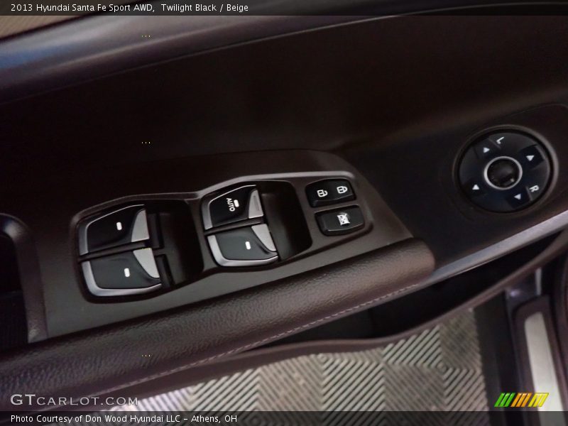 Twilight Black / Beige 2013 Hyundai Santa Fe Sport AWD
