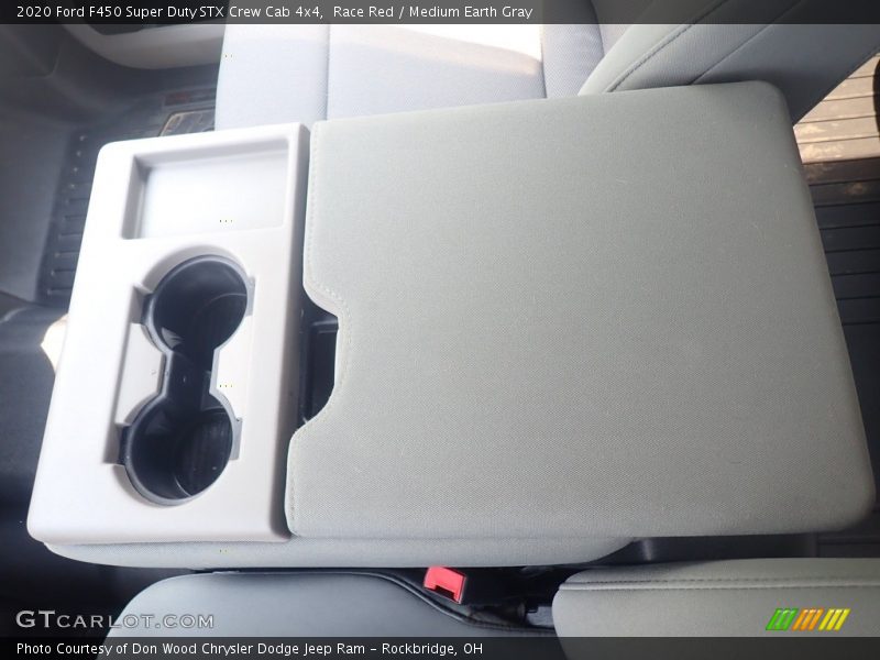 Race Red / Medium Earth Gray 2020 Ford F450 Super Duty STX Crew Cab 4x4