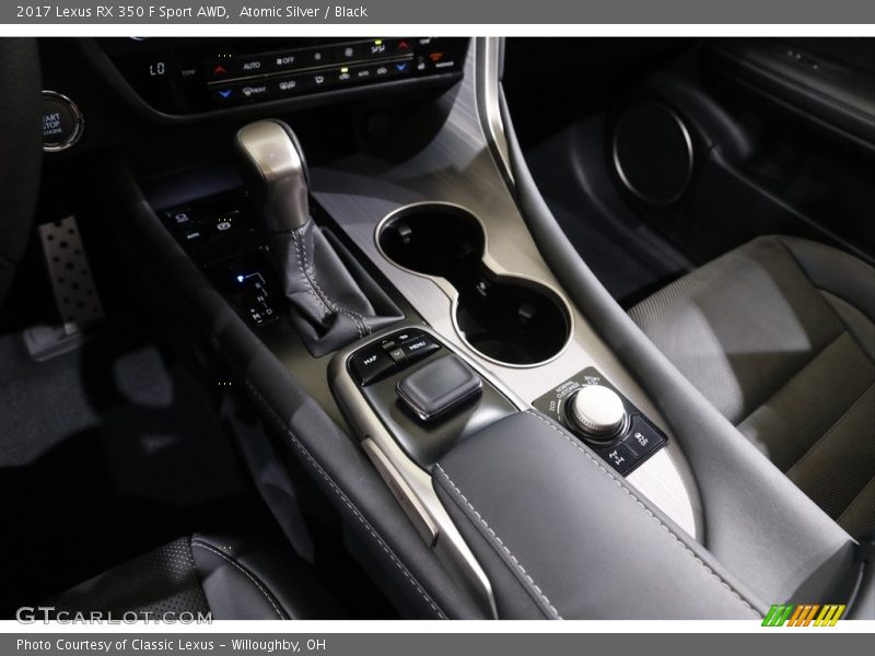 Atomic Silver / Black 2017 Lexus RX 350 F Sport AWD