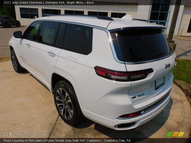 Bright White / Black 2021 Jeep Grand Cherokee L Overland 4x4