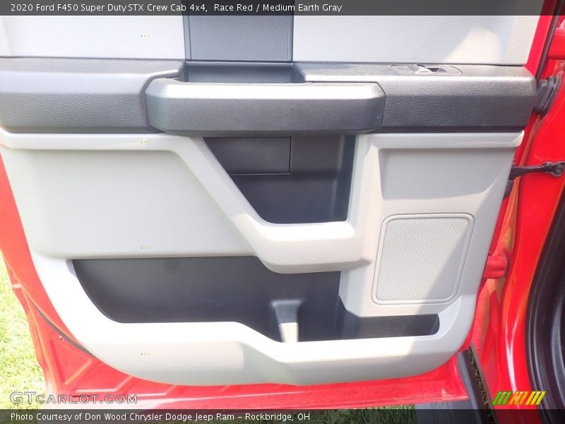 Race Red / Medium Earth Gray 2020 Ford F450 Super Duty STX Crew Cab 4x4