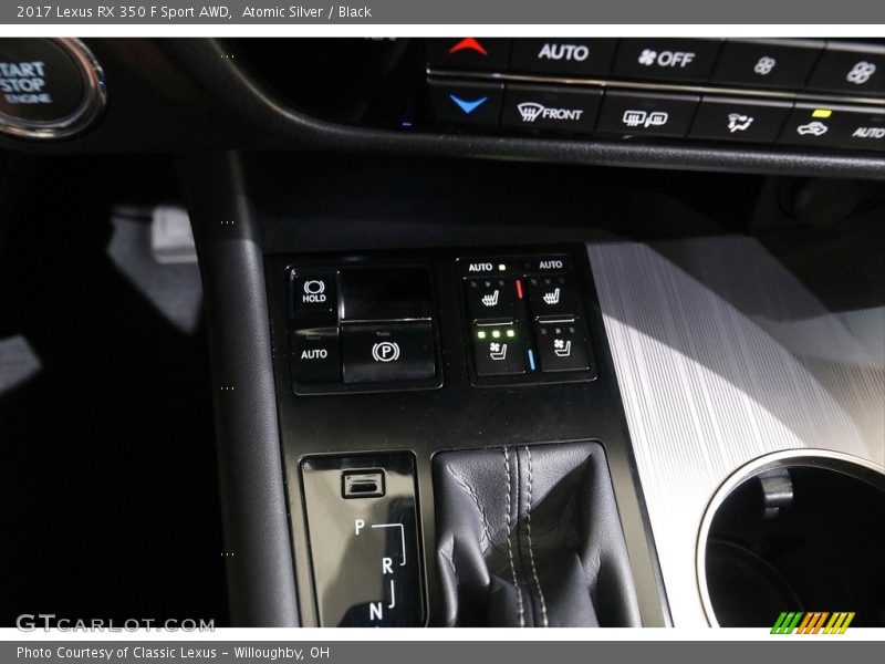 Atomic Silver / Black 2017 Lexus RX 350 F Sport AWD