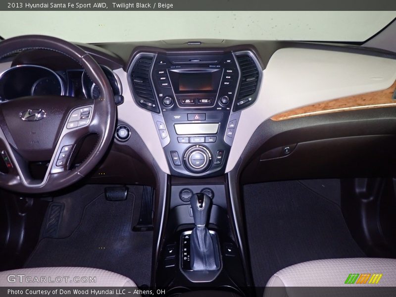 Twilight Black / Beige 2013 Hyundai Santa Fe Sport AWD