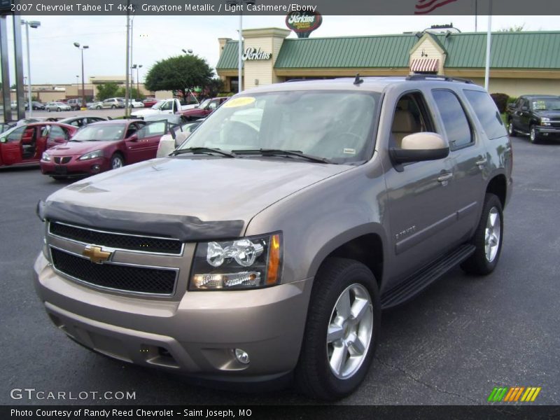 Graystone Metallic / Light Cashmere/Ebony 2007 Chevrolet Tahoe LT 4x4