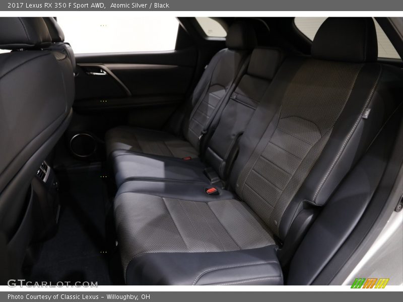 Atomic Silver / Black 2017 Lexus RX 350 F Sport AWD