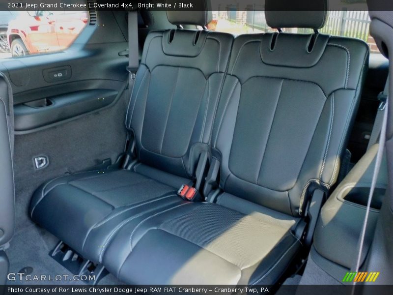Rear Seat of 2021 Grand Cherokee L Overland 4x4