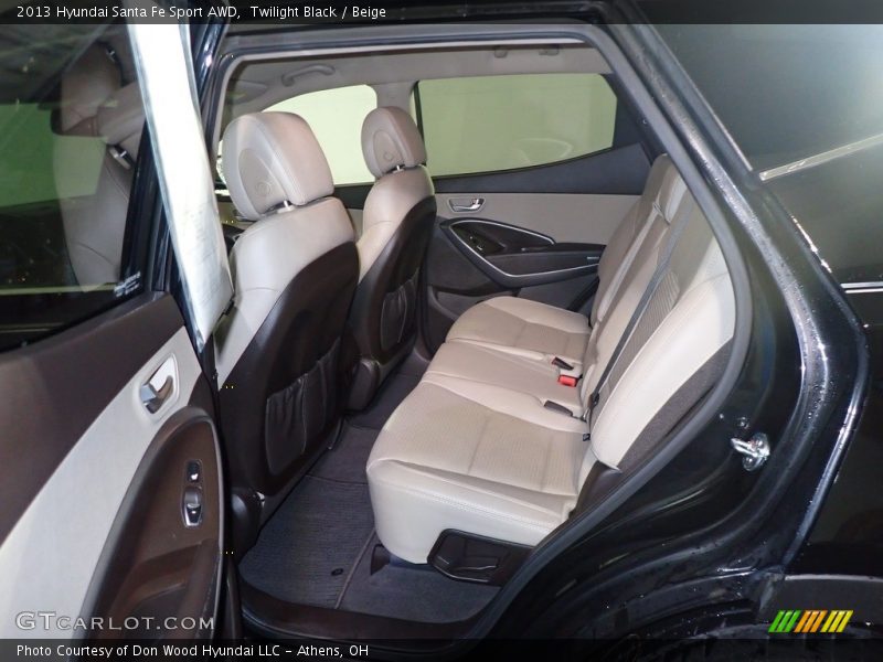 Twilight Black / Beige 2013 Hyundai Santa Fe Sport AWD
