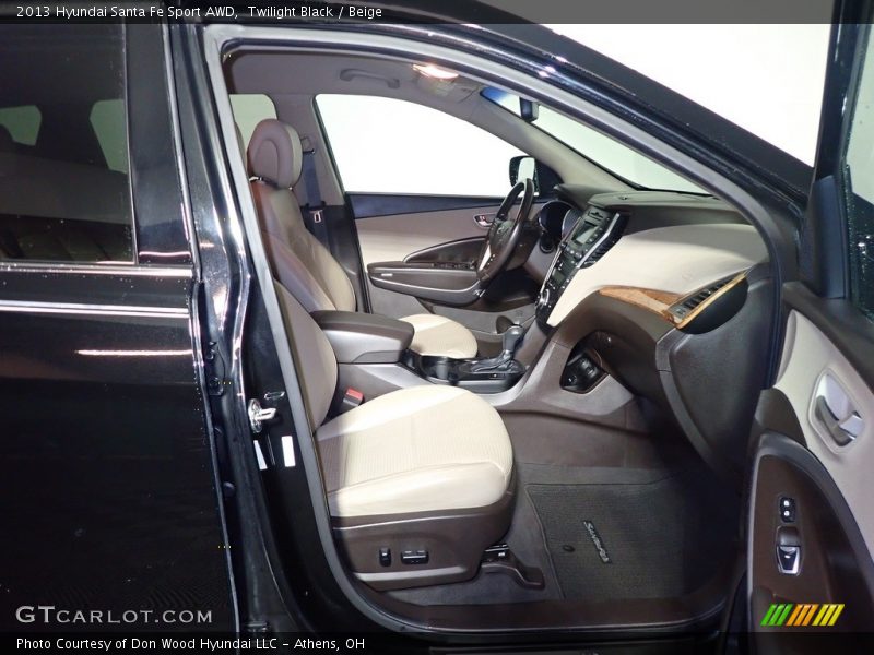 Twilight Black / Beige 2013 Hyundai Santa Fe Sport AWD