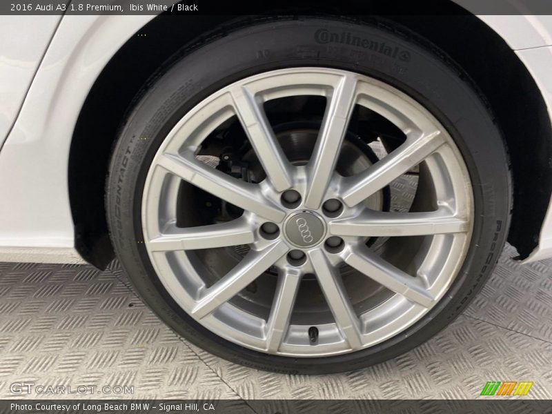 Ibis White / Black 2016 Audi A3 1.8 Premium