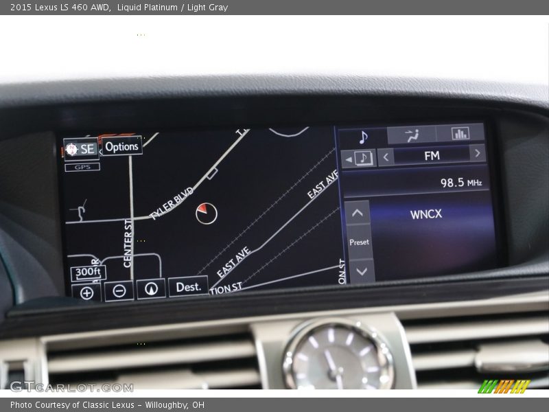 Navigation of 2015 LS 460 AWD