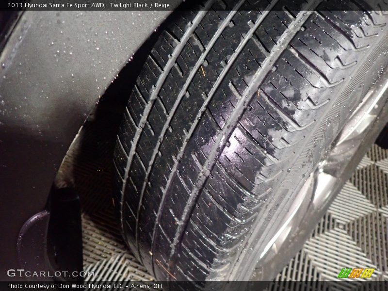 Twilight Black / Beige 2013 Hyundai Santa Fe Sport AWD