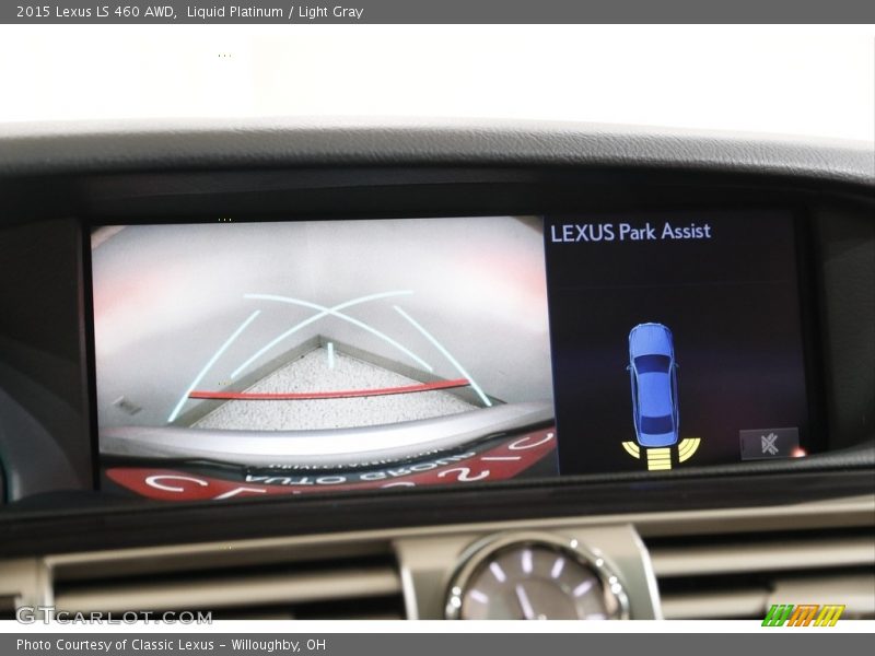 Liquid Platinum / Light Gray 2015 Lexus LS 460 AWD