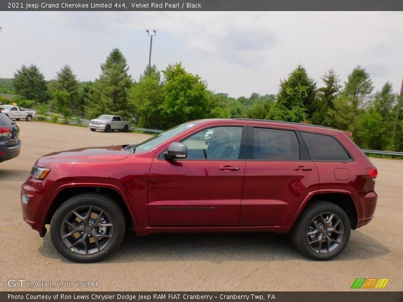  2021 Grand Cherokee Limited 4x4 Velvet Red Pearl