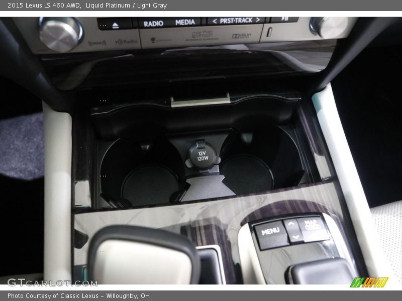 Liquid Platinum / Light Gray 2015 Lexus LS 460 AWD