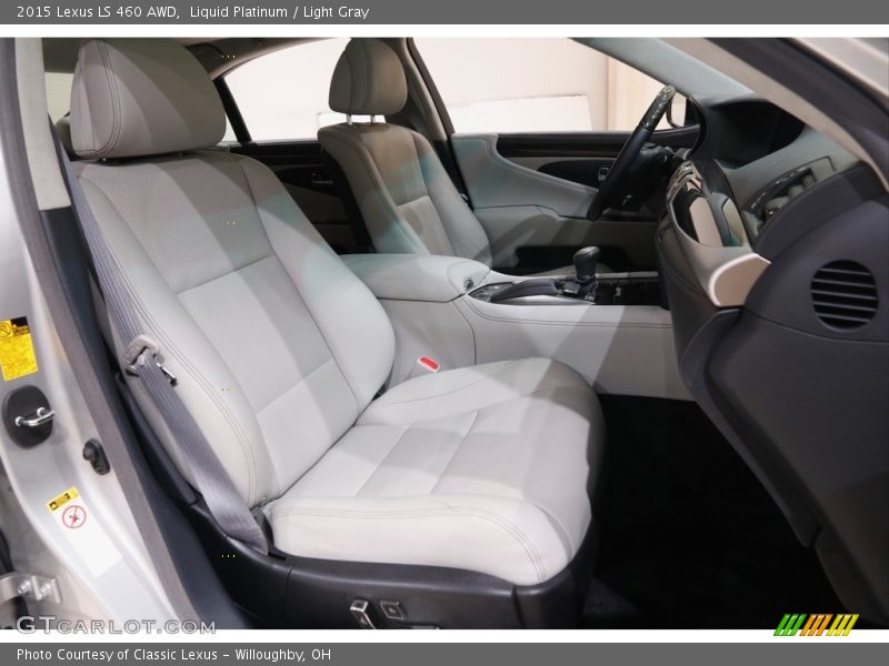 Front Seat of 2015 LS 460 AWD