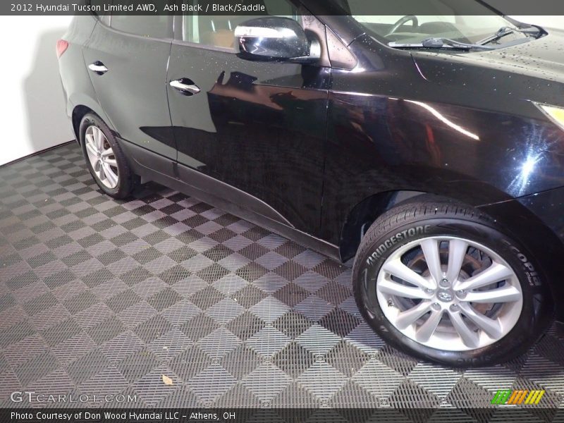 Ash Black / Black/Saddle 2012 Hyundai Tucson Limited AWD