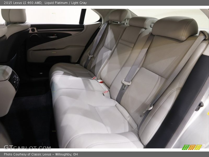 Rear Seat of 2015 LS 460 AWD