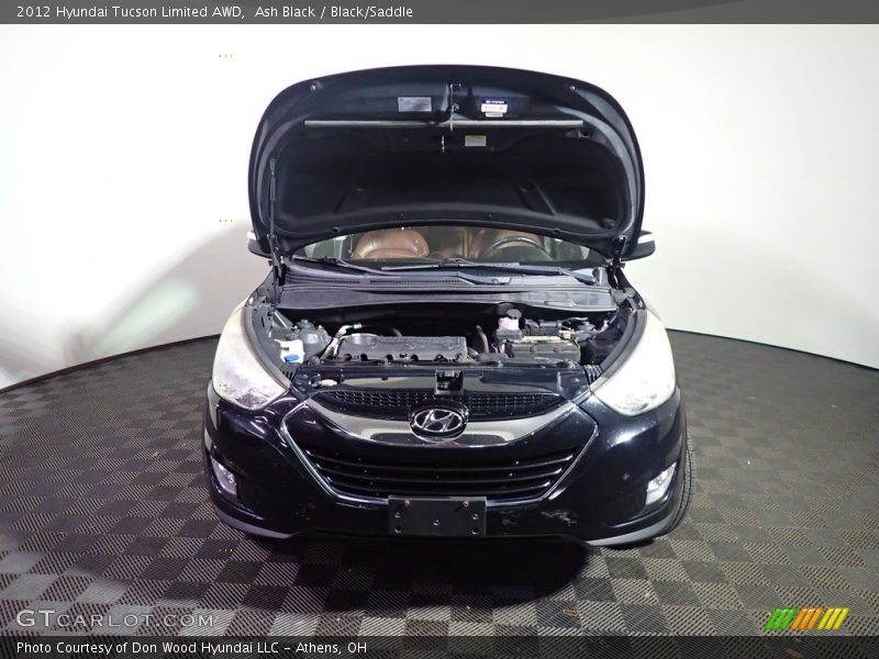 Ash Black / Black/Saddle 2012 Hyundai Tucson Limited AWD