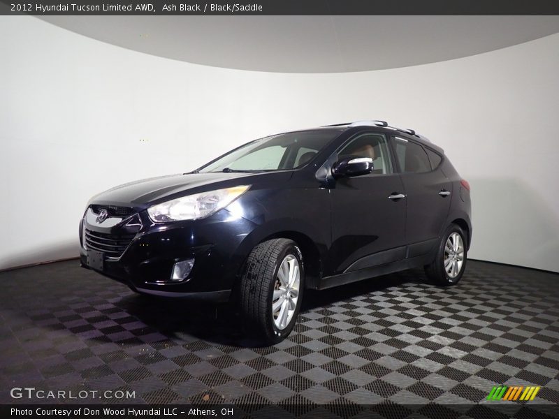 Ash Black / Black/Saddle 2012 Hyundai Tucson Limited AWD