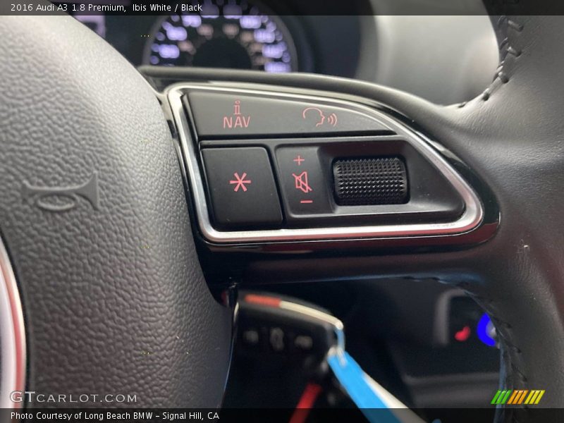 Ibis White / Black 2016 Audi A3 1.8 Premium