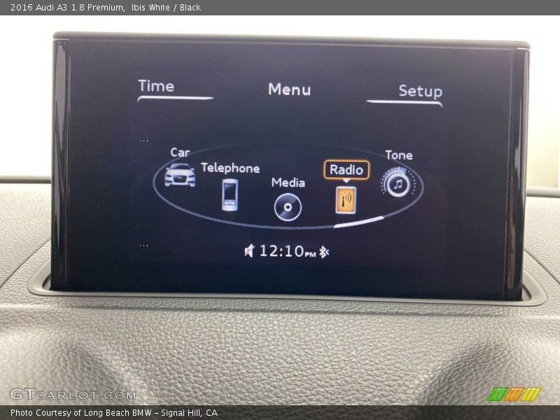 Ibis White / Black 2016 Audi A3 1.8 Premium