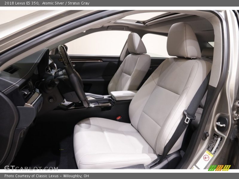 Atomic Silver / Stratus Gray 2018 Lexus ES 350