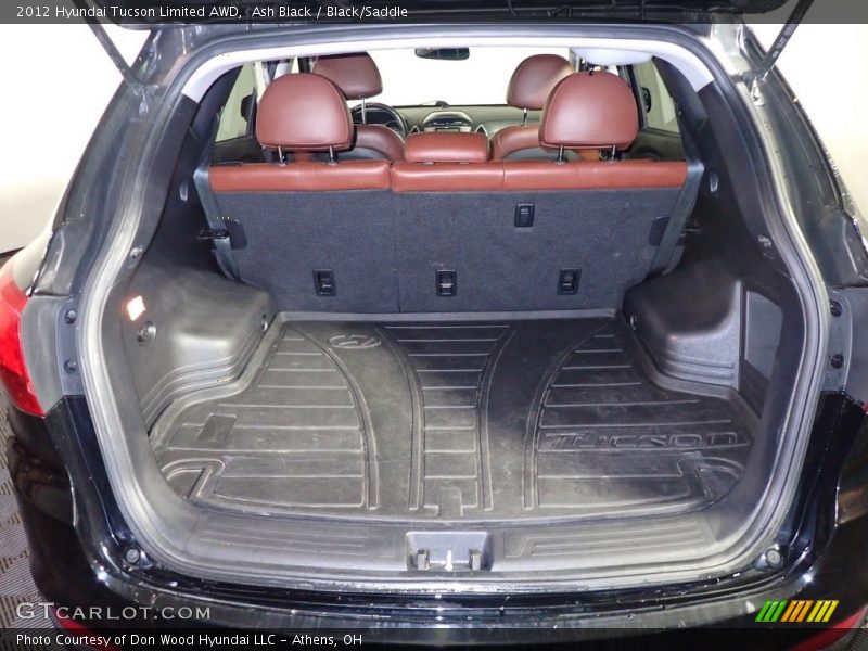 Ash Black / Black/Saddle 2012 Hyundai Tucson Limited AWD