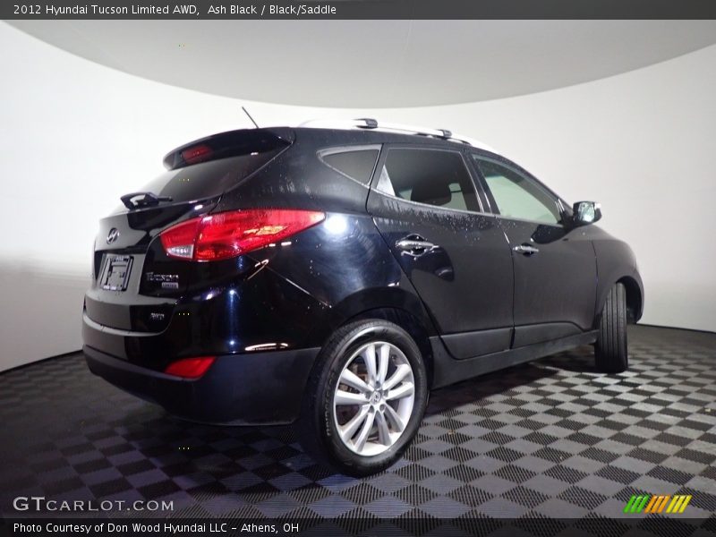 Ash Black / Black/Saddle 2012 Hyundai Tucson Limited AWD