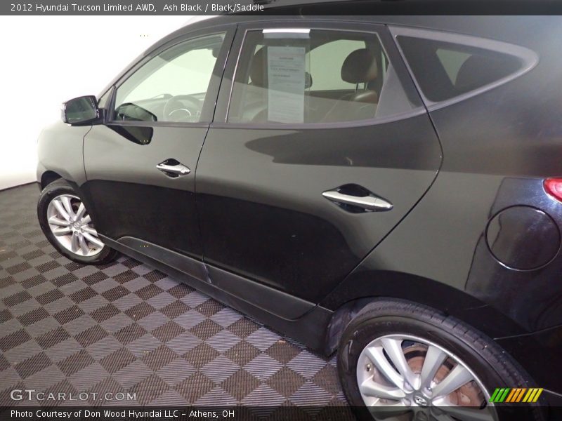 Ash Black / Black/Saddle 2012 Hyundai Tucson Limited AWD