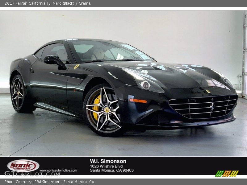 Nero (Black) / Crema 2017 Ferrari California T