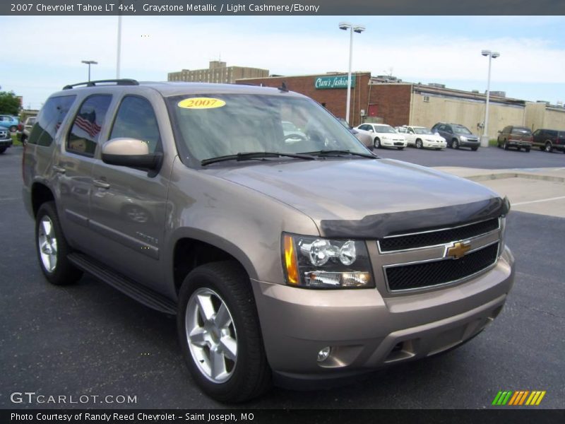 Graystone Metallic / Light Cashmere/Ebony 2007 Chevrolet Tahoe LT 4x4