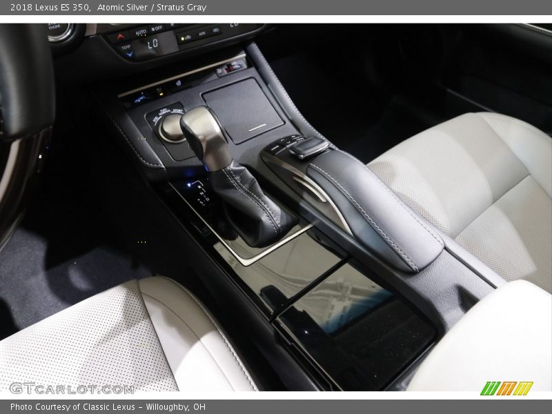 Atomic Silver / Stratus Gray 2018 Lexus ES 350