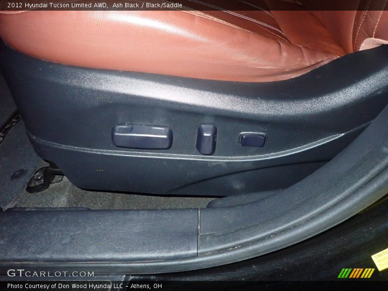 Ash Black / Black/Saddle 2012 Hyundai Tucson Limited AWD