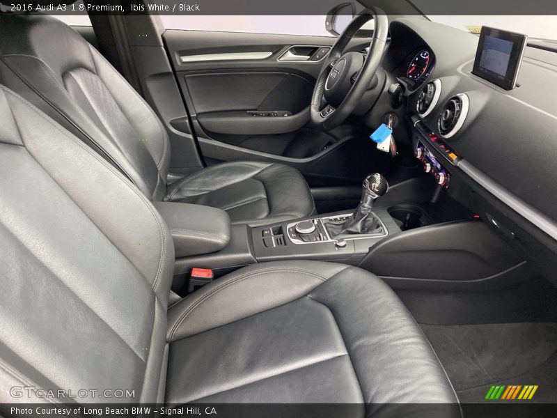 Ibis White / Black 2016 Audi A3 1.8 Premium