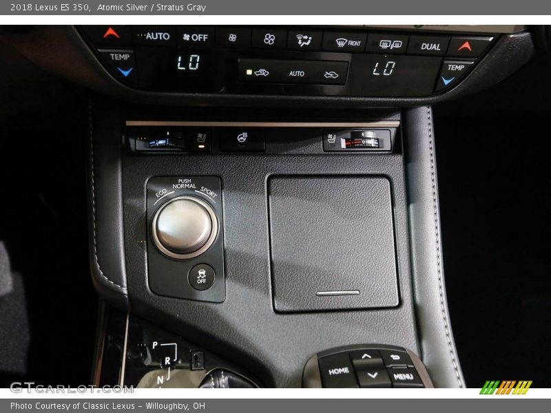Atomic Silver / Stratus Gray 2018 Lexus ES 350