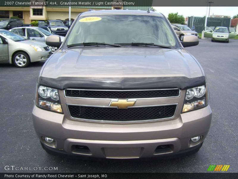 Graystone Metallic / Light Cashmere/Ebony 2007 Chevrolet Tahoe LT 4x4