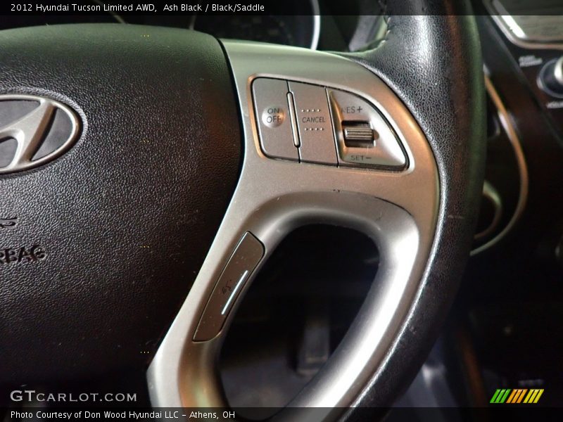 Ash Black / Black/Saddle 2012 Hyundai Tucson Limited AWD