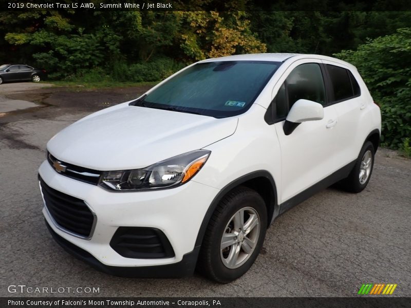 Summit White / Jet Black 2019 Chevrolet Trax LS AWD