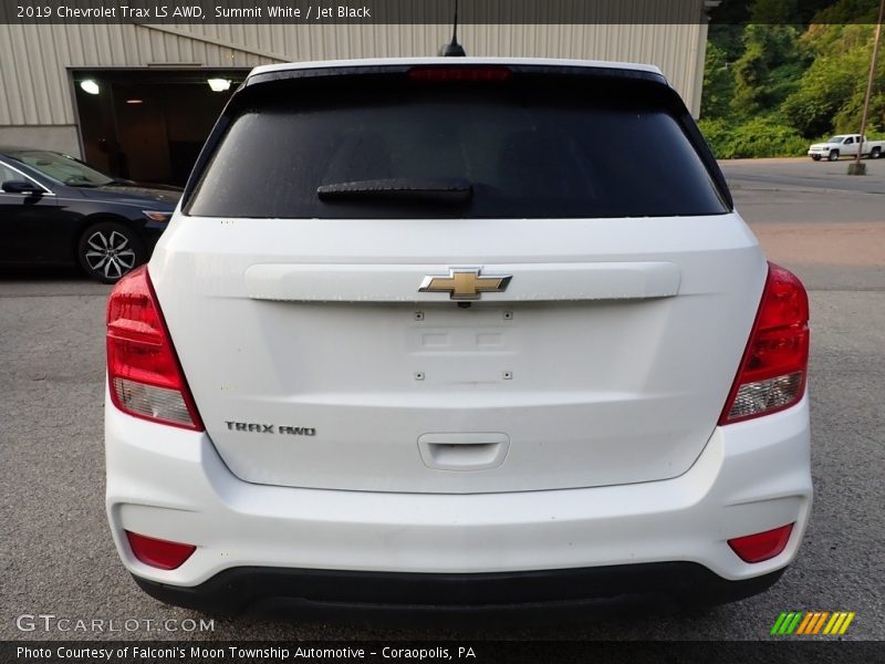 Summit White / Jet Black 2019 Chevrolet Trax LS AWD