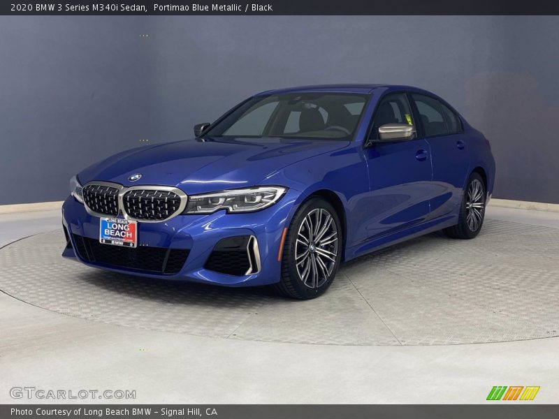 Portimao Blue Metallic / Black 2020 BMW 3 Series M340i Sedan
