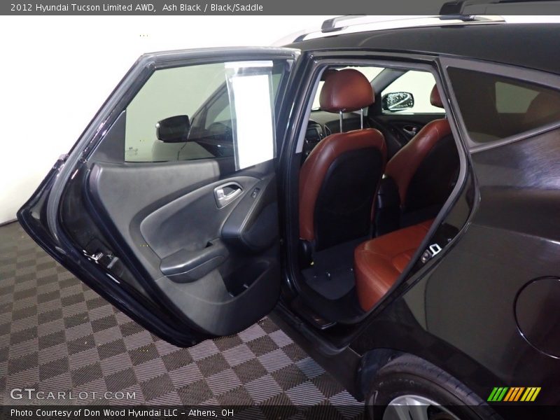 Ash Black / Black/Saddle 2012 Hyundai Tucson Limited AWD
