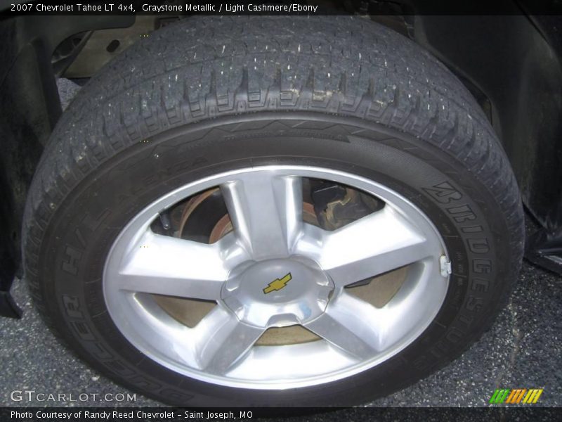 Graystone Metallic / Light Cashmere/Ebony 2007 Chevrolet Tahoe LT 4x4