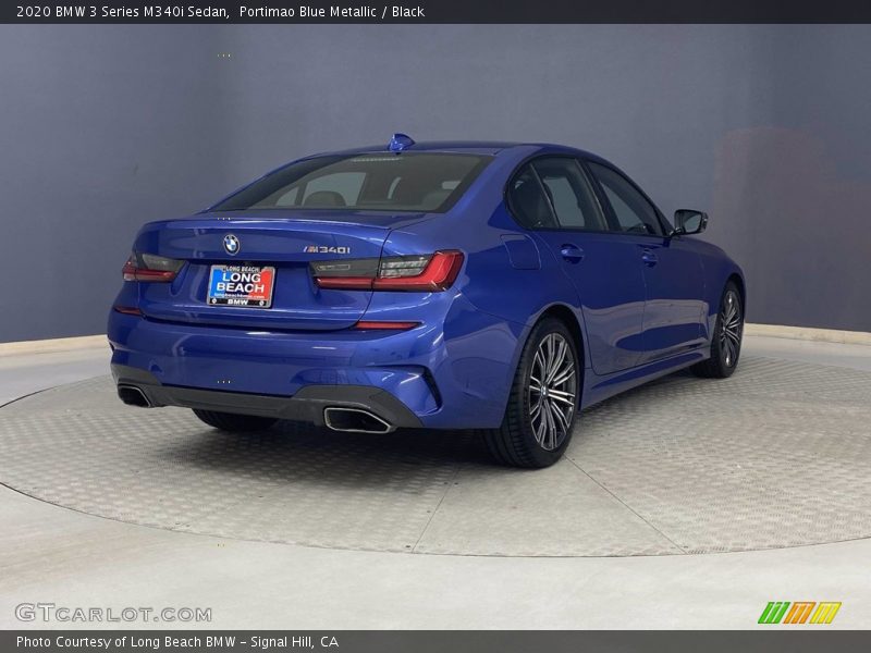 Portimao Blue Metallic / Black 2020 BMW 3 Series M340i Sedan