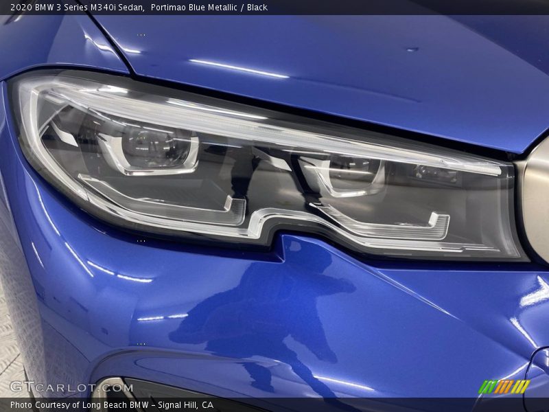 Portimao Blue Metallic / Black 2020 BMW 3 Series M340i Sedan